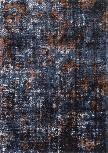 Dywan Carpet Decor Magic Home - FLAME Rusty Blue