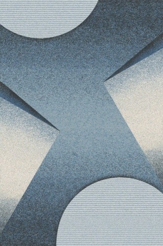 Dywan Agnella Splendor - KARIOKA Niebieski 200x300 cm