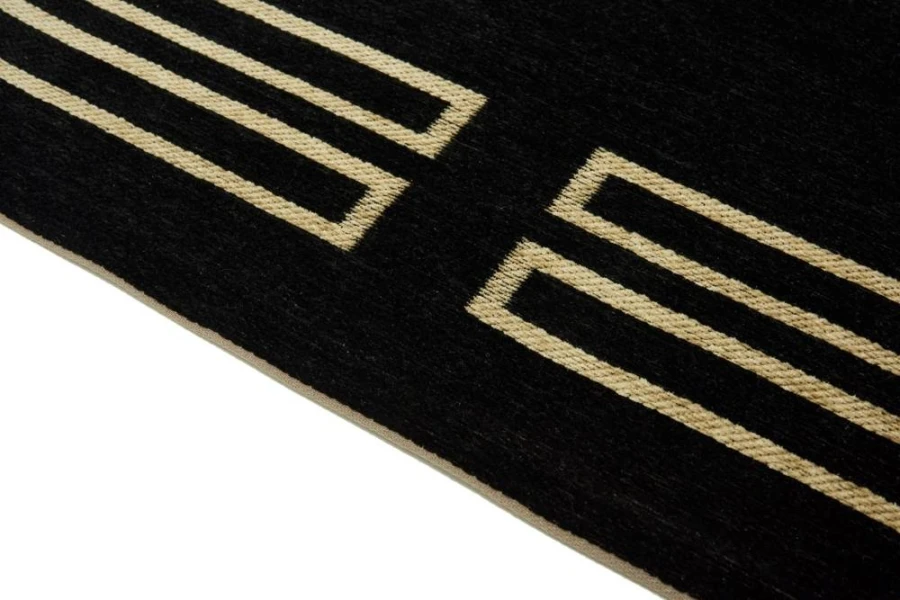 Dywan Carpet Decor Art Deco - ROYAL Black
