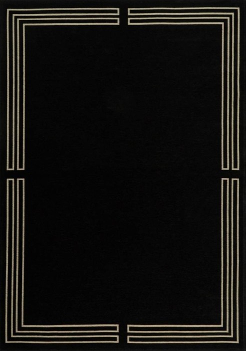 Dywan Carpet Decor Art Deco - ROYAL Black