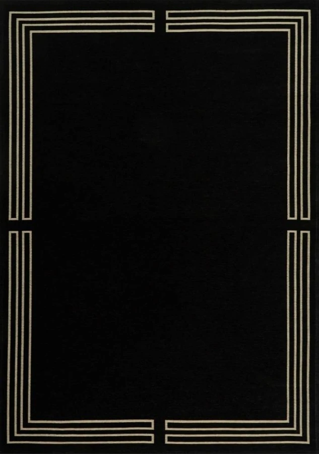 Dywan Carpet Decor Art Deco - ROYAL Black