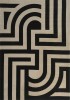 Dywan Carpet Decor Art Deco - TIFFANY Black
