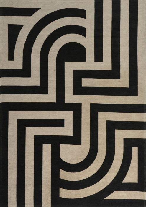 Dywan Carpet Decor Art Deco - TIFFANY Black