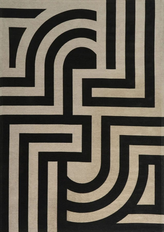 Dywan Carpet Decor Art Deco - TIFFANY Black