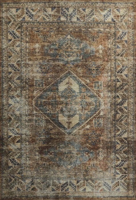 Dywan Carpet Decor Magic Home Print  - Persian Brown