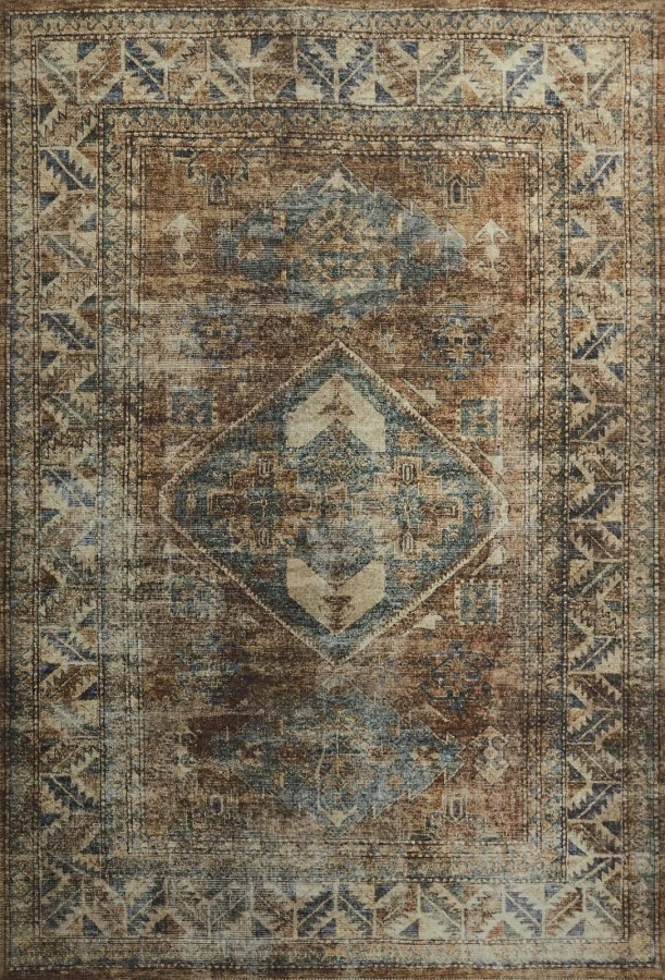 Dywan Carpet Decor Magic Home Print  - Persian Brown