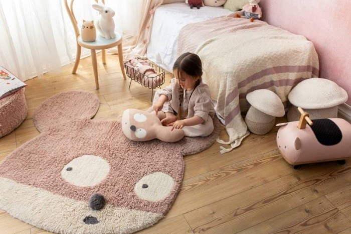 Dywan Lorena Canals Wool Rug - Miss Mighty Mouse
