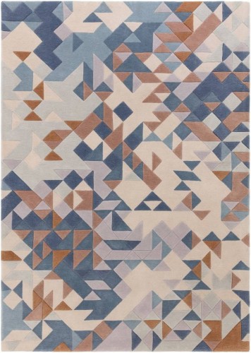 Dywan Asiatic Contemporary Design - Enigma Blue Multi