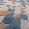 Dywan Asiatic Contemporary Design - Enigma Blue Multi
