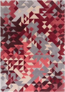 Dywan Asiatic Contemporary Design - ENIGMA Red Multi