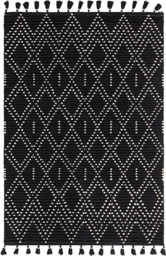 Dywan Asiatic Contemporary Design - Nepal Black / Cream Diamond