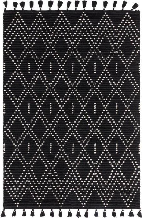 Dywan Asiatic Contemporary Design - Nepal Black / Cream Diamond