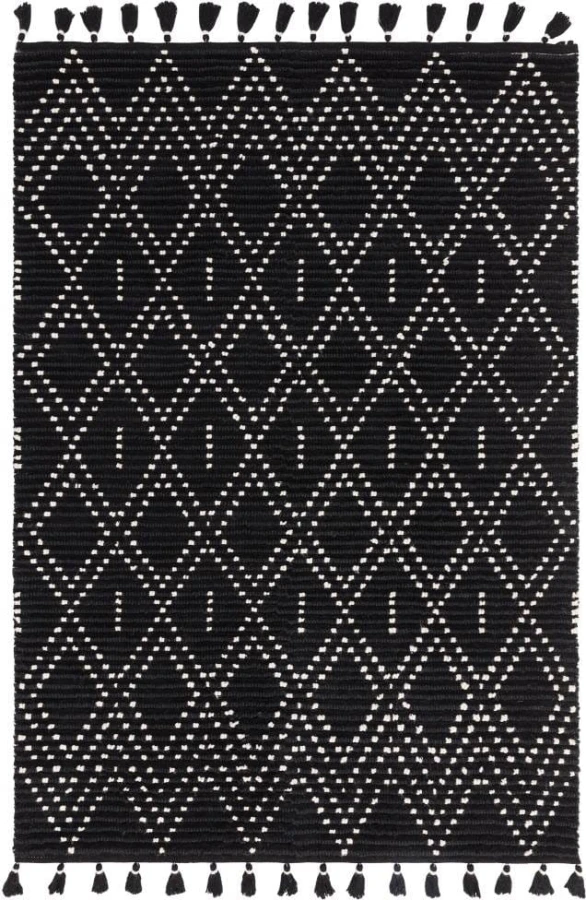 Dywan Asiatic Contemporary Design - Nepal Black / Cream Diamond