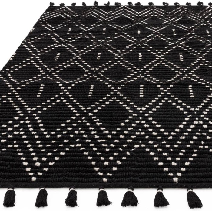 Dywan Asiatic Contemporary Design - Nepal Black / Cream Diamond