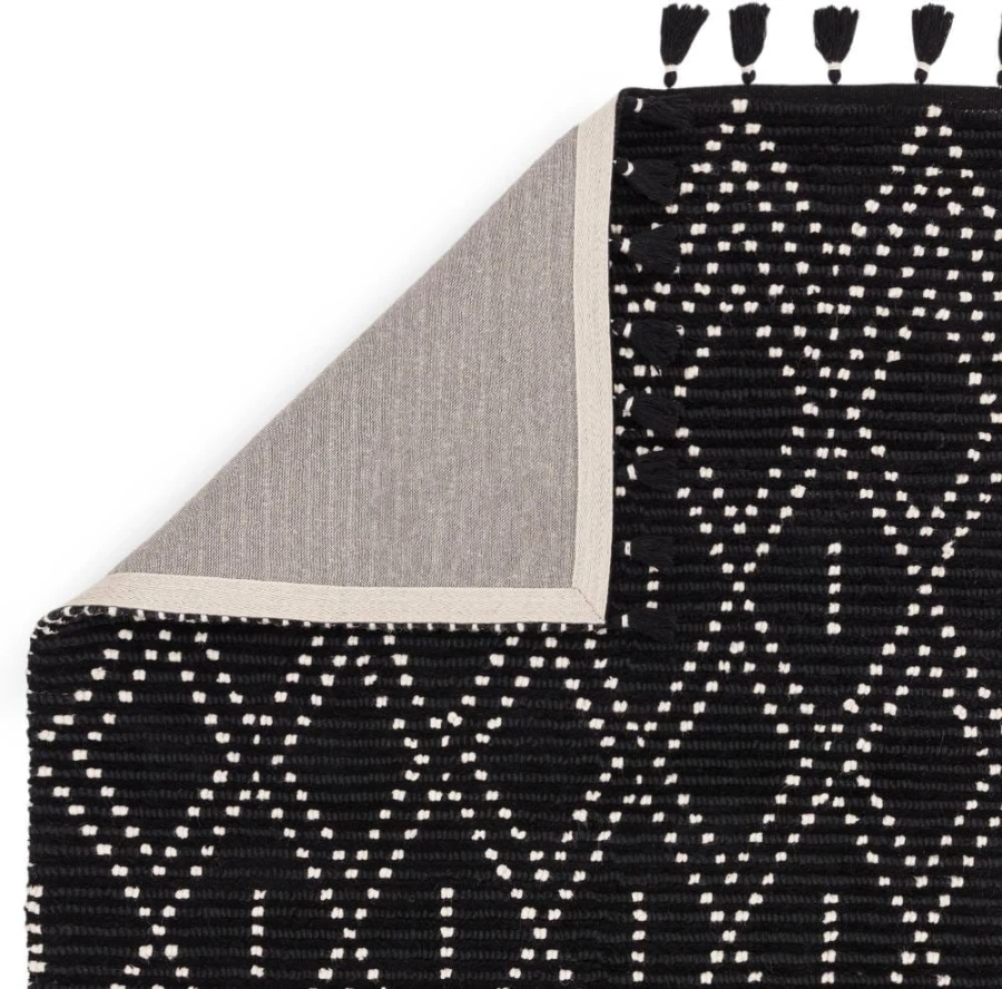 Dywan Asiatic Contemporary Design - Nepal Black / Cream Diamond