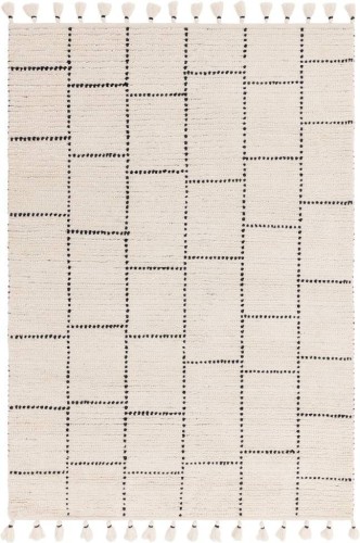 Dywan Asiatic Contemporary Design - Nepal Cream / Black Tile