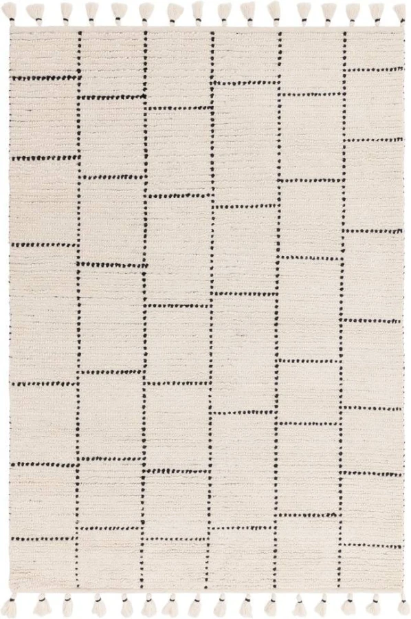 Dywan Asiatic Contemporary Design - Nepal Cream / Black Tile