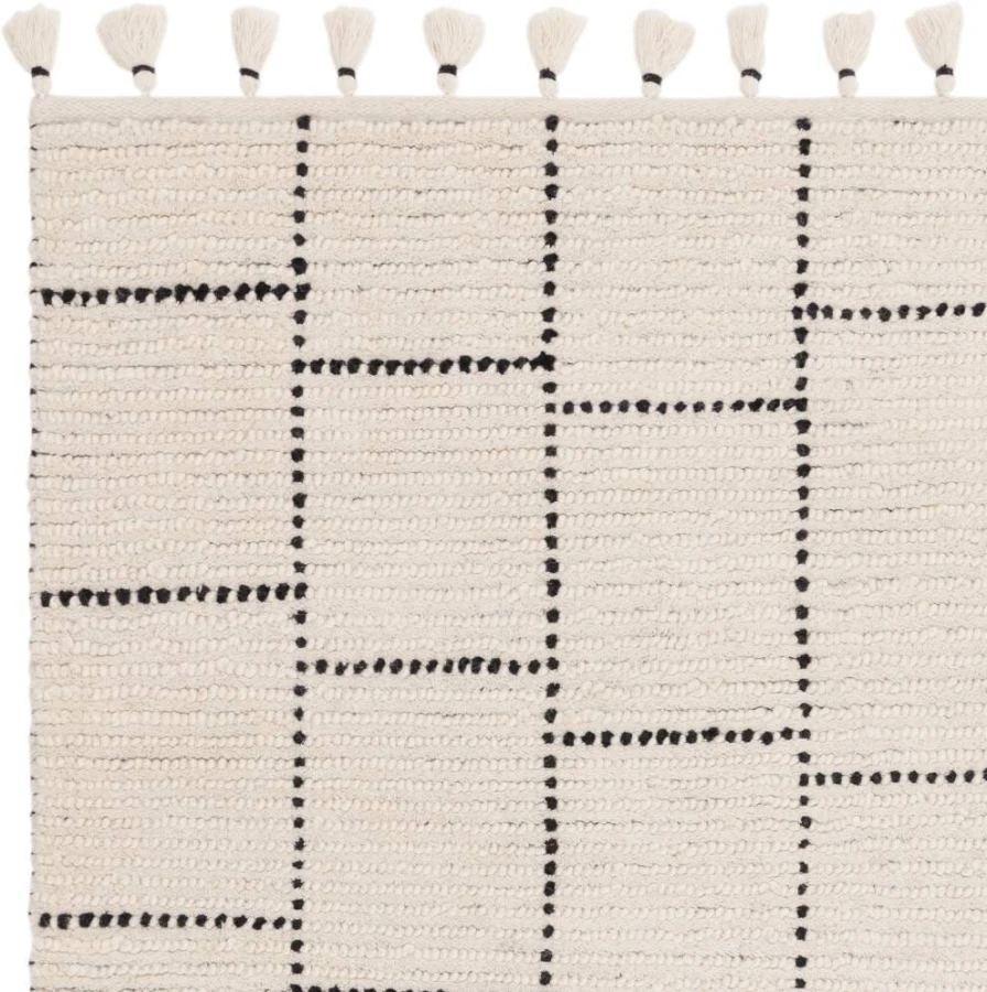 Dywan Asiatic Contemporary Design - Nepal Cream / Black Tile