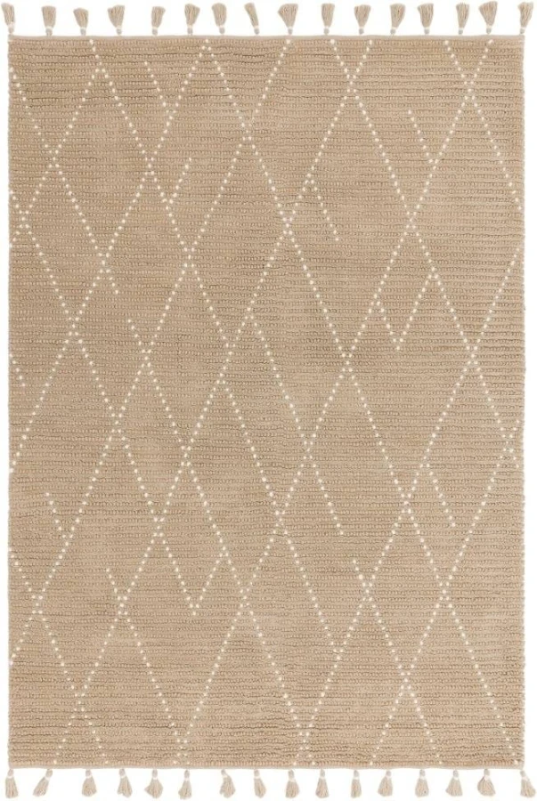 Dywan Asiatic Contemporary Design - Nepal Cream / Black Tile