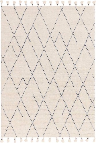 Dywan Asiatic Contemporary Design - Nepal Cream / Blue Linear
