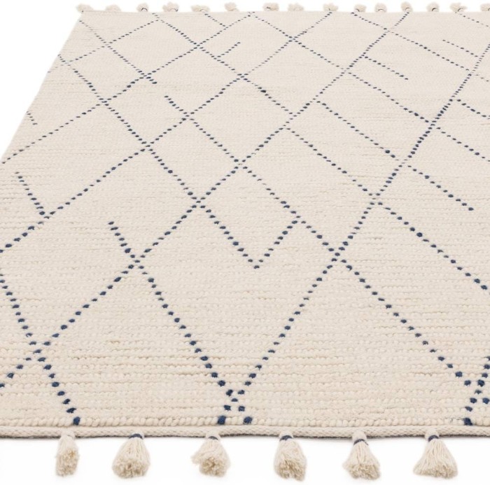 Dywan Asiatic Contemporary Design - Nepal Cream / Blue Linear