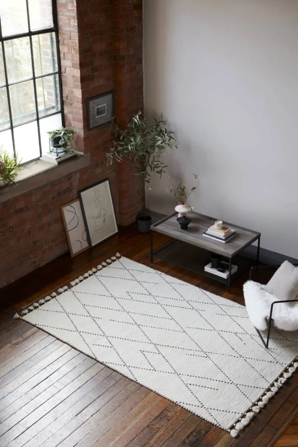 Dywan Asiatic Contemporary Design - Nepal Cream / Black Linear