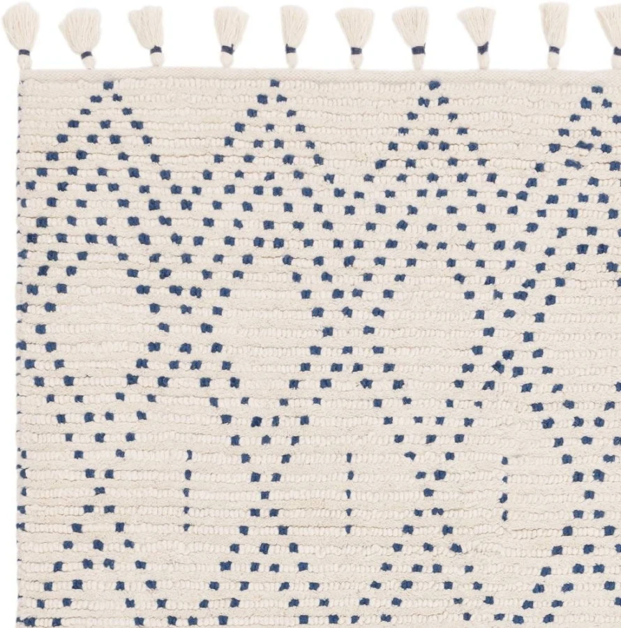 Dywan Asiatic Contemporary Design - Nepal Cream / Blue Diamond
