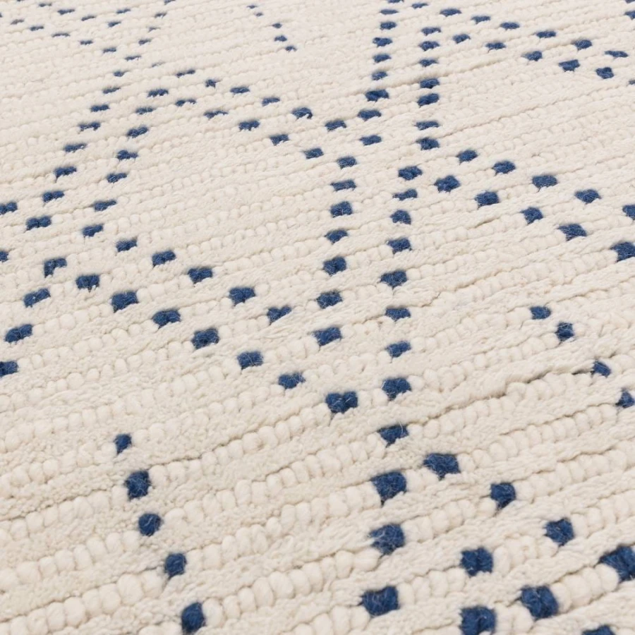 Dywan Asiatic Contemporary Design - Nepal Cream / Blue Diamond