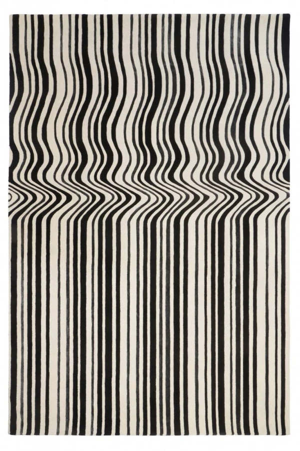 Dywan Carpet Decor Handmade - Draft Black