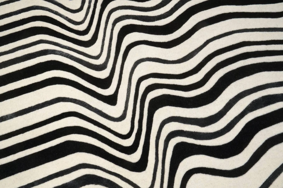 Dywan Carpet Decor Handmade - Draft Black