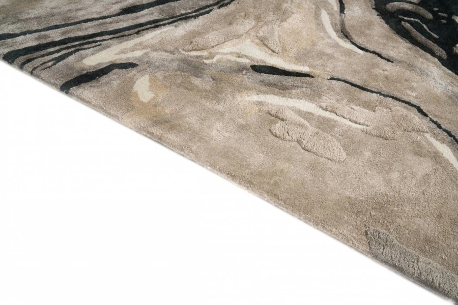 Dywan Carpet Decor Handmade - Blur Black