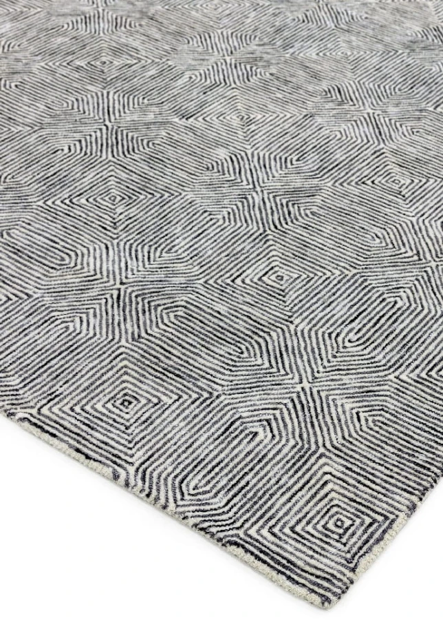 Dywan Asiatic Contemporary Design - CAMDEN Black/White