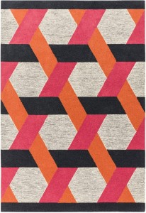 Dywan Asiatic Contemporary Design - CAMDEN Orange