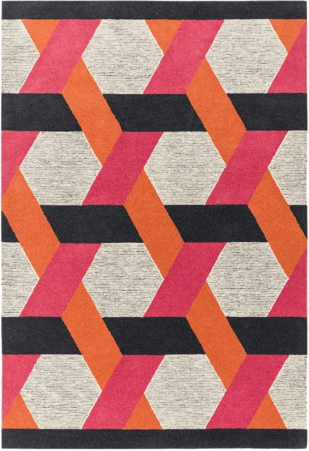 ywan Asiatic Contemporary Design - CAMDEN Orange