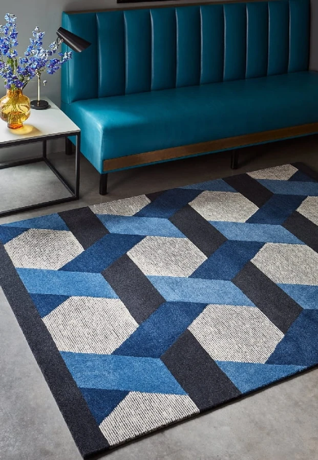 Dywan Asiatic Contemporary Design - CAMDEN Blue