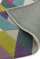 Dywan Asiatic Contemporary Design - FUNK Blue Green Chevron