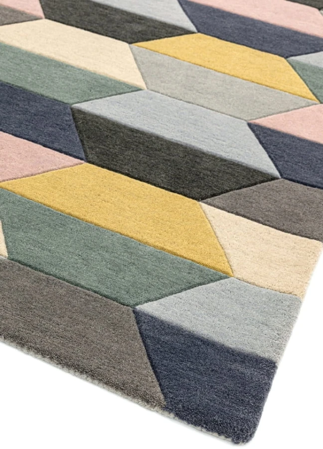 ywan Asiatic Contemporary Design - FUNK Honeycomb Pastel