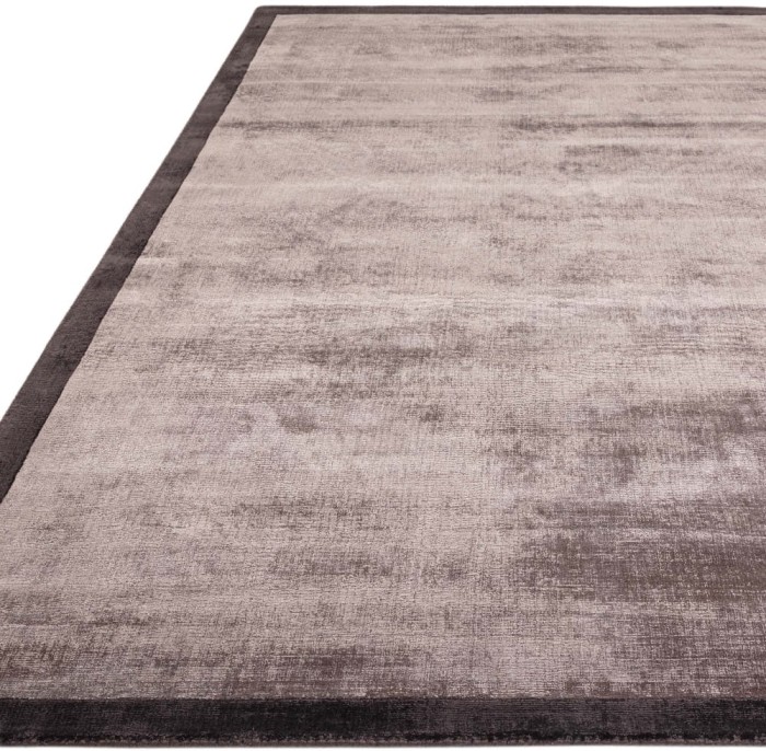 Dywan Asiatic Contemporary Plains - BLADE BORDER Charcoal / Moleskin Rug