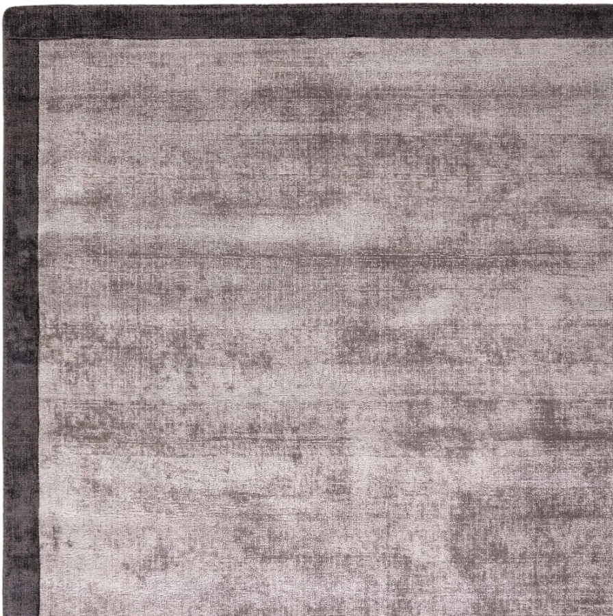 Dywan Asiatic Contemporary Plains - BLADE BORDER Charcoal / Moleskin Rug