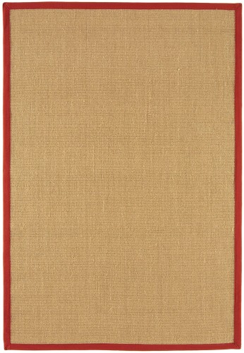 Dywan Asiatic Natural Weaves - SISAL Linen/Red