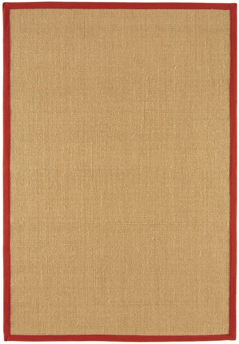 Dywan Asiatic Natural Weaves - SISAL Linen/Red