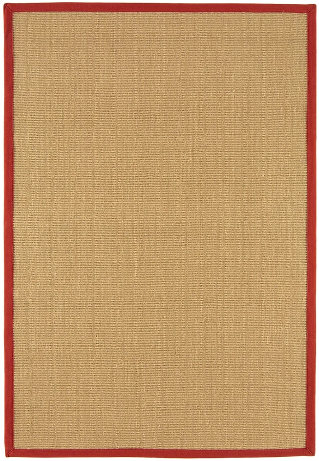 Dywan Asiatic Natural Weaves - SISAL Linen/Red