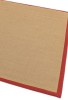 Dywan Asiatic Natural Weaves - SISAL Linen/Red