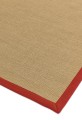 Dywan Asiatic Natural Weaves - SISAL Linen/Red