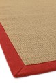 Dywan Asiatic Natural Weaves - SISAL Linen/Red