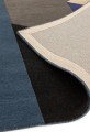 Dywan Asiatic Contemporary Design - REEF RF13 BIG GEO BLUE WOOL
