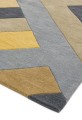 Dywan Asiatic Contemporary Design - REEF RF02 BIG ZIG OCHRE GREY