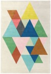 Dywan Asiatic Contemporary Design - REEF RF18 Triangle Multi Wool