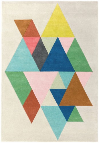 Dywan Asiatic Contemporary Design - REEF RF18 TRIANGLE MULTI WOOL