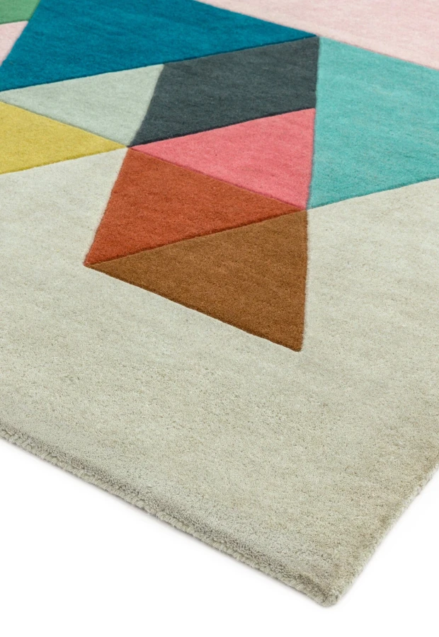 Dywan Asiatic Contemporary Design - REEF RF18 TRIANGLE MULTI WOOL